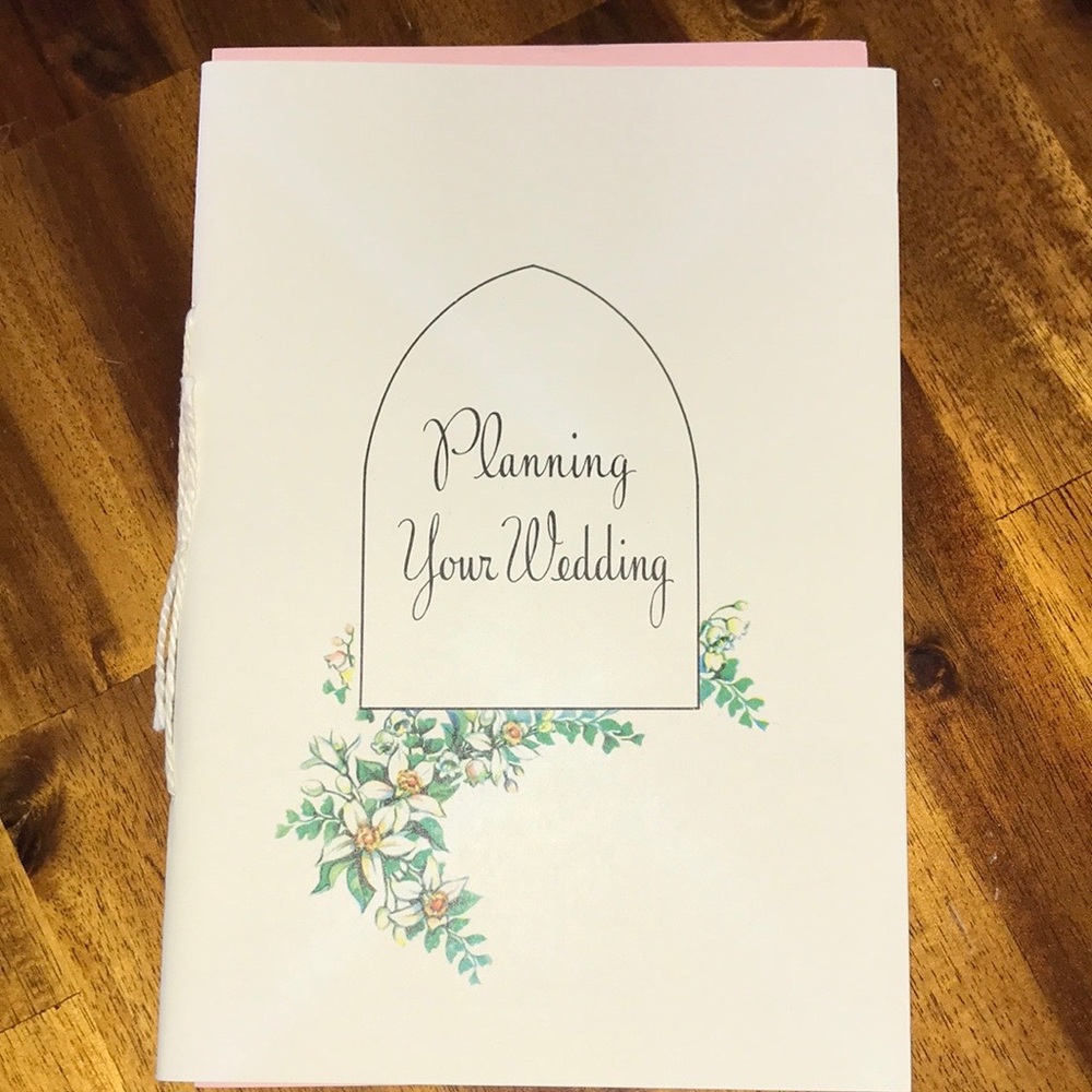 Vintage 1950 Planning Your Wedding Booklet